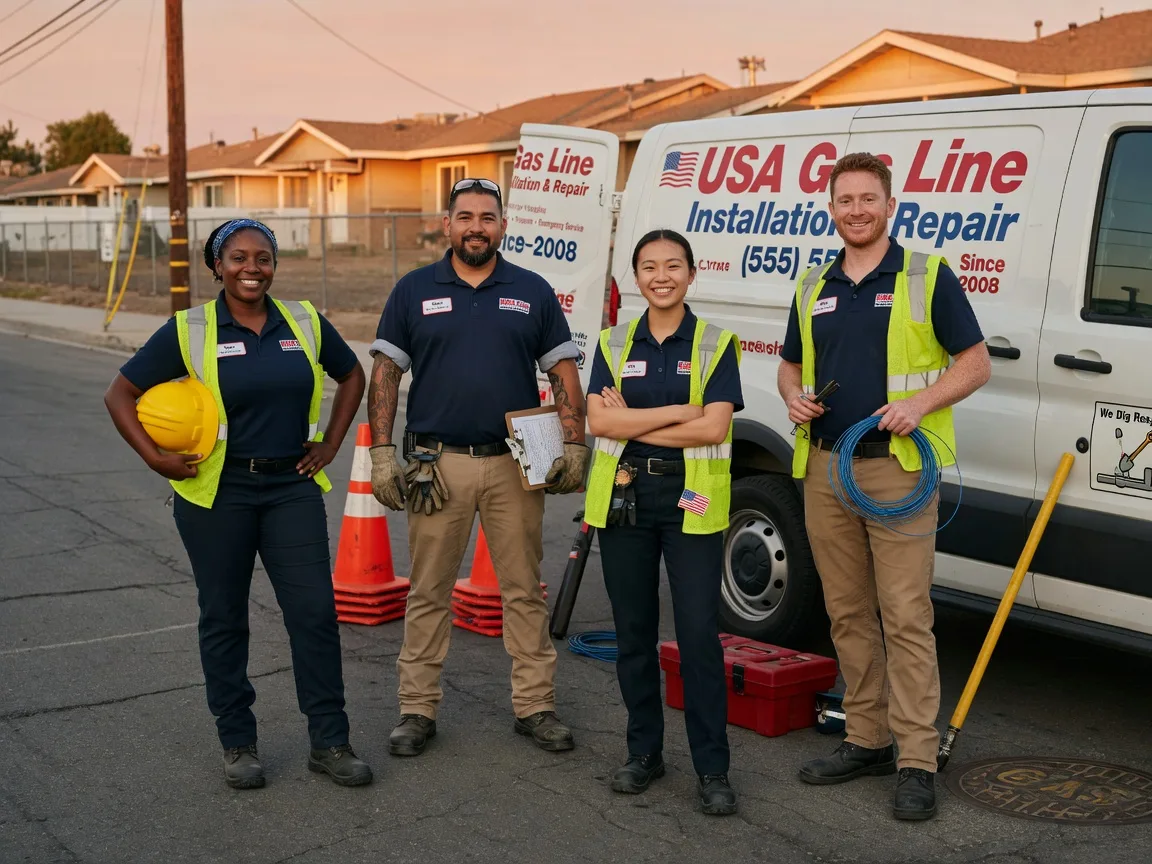 Gas Line Installation company in Greenwood Springs, MS
